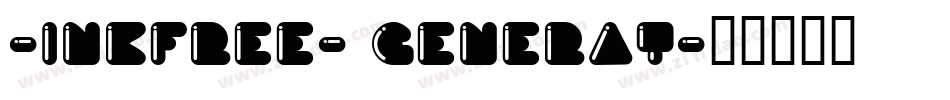 -InkFree- Generat字体转换